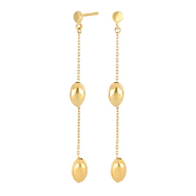 8KT. GULDØREHÆNGER