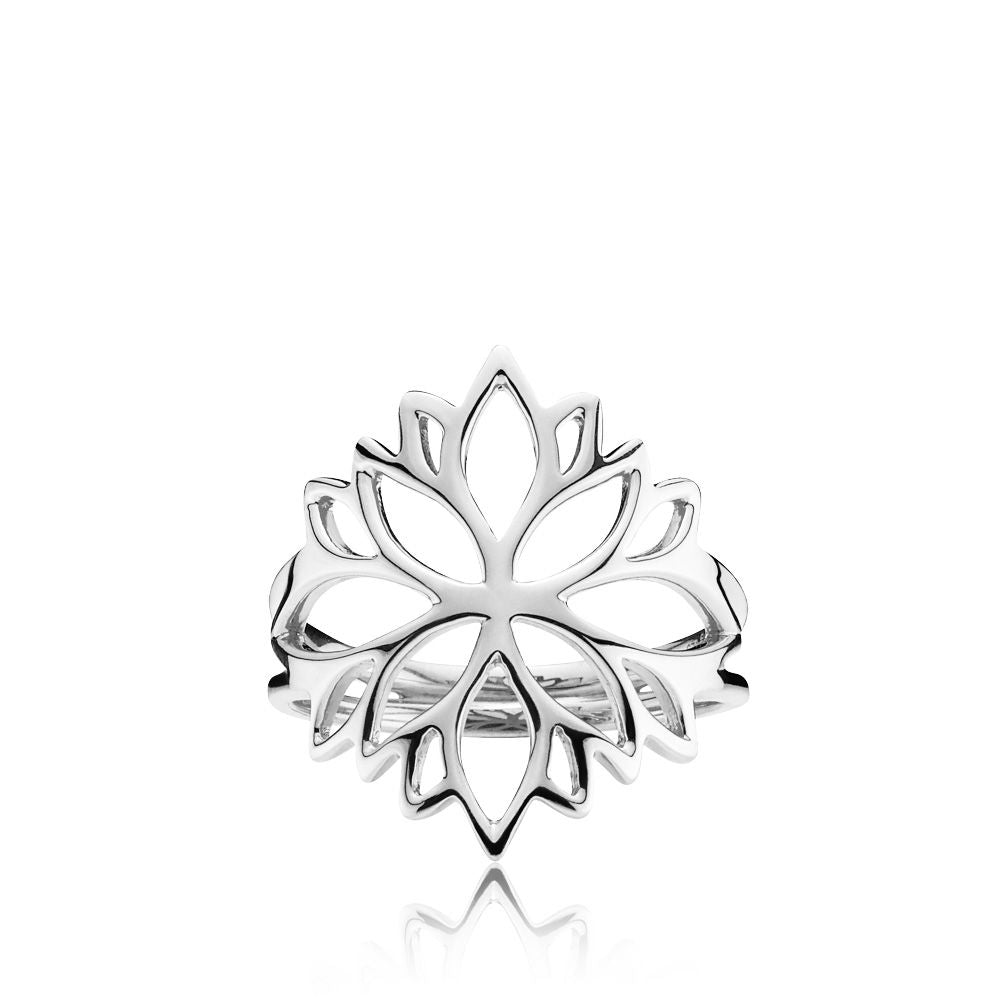 Mie Moltke Lotusblomst Sterling Sølv Ring A4172SWS