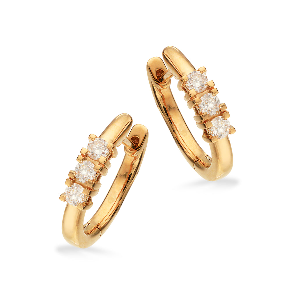 14KT.CLIP-CREOL 0,21 H-W/SI KLEOPATRA