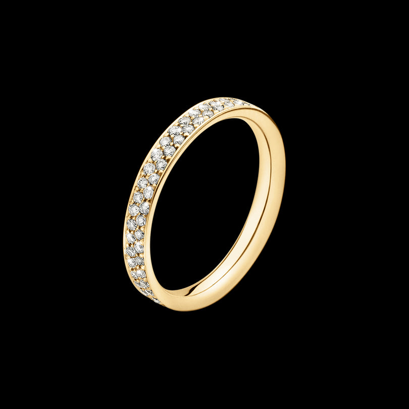 MAGIC RING 1513B LG DIAMANT PAVE 0.43 CT