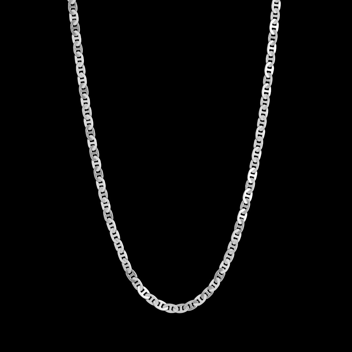 Enamel Elie Halskæde i Sterling Sølv N83S