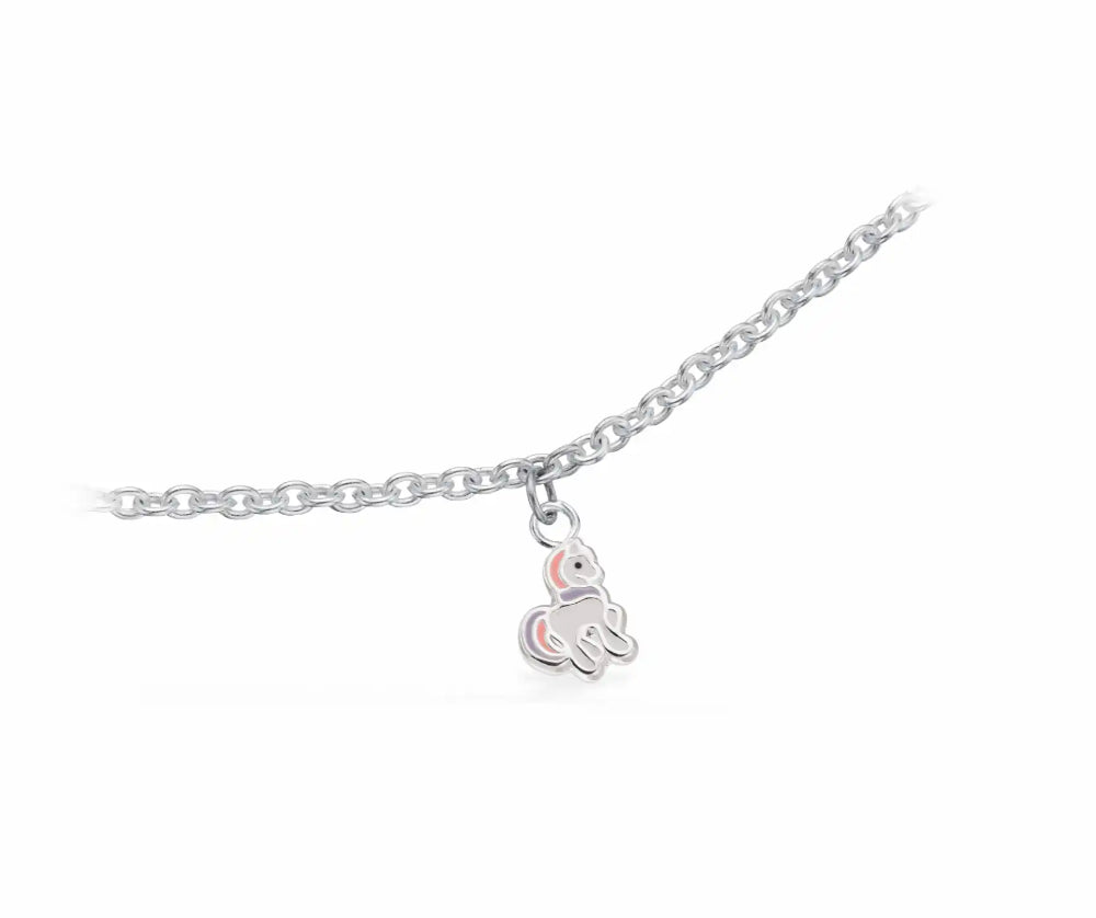 Scrouples Børnearmbånd Sølv med Enhjørning 672182