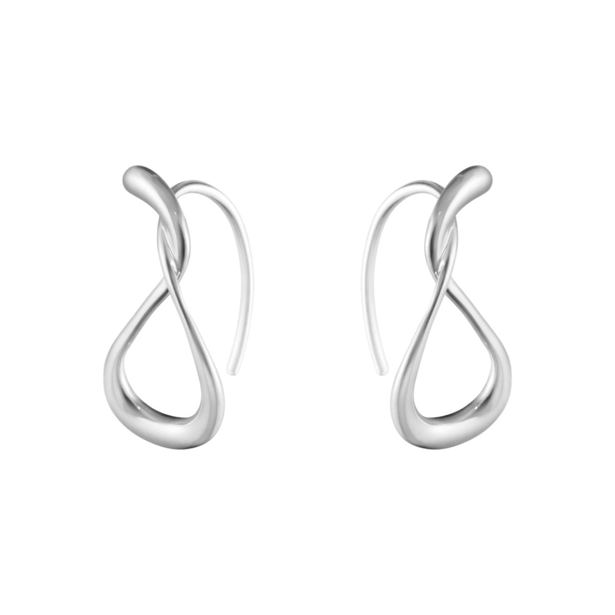 MERCY SMALL EARHOOP 634J SILVER