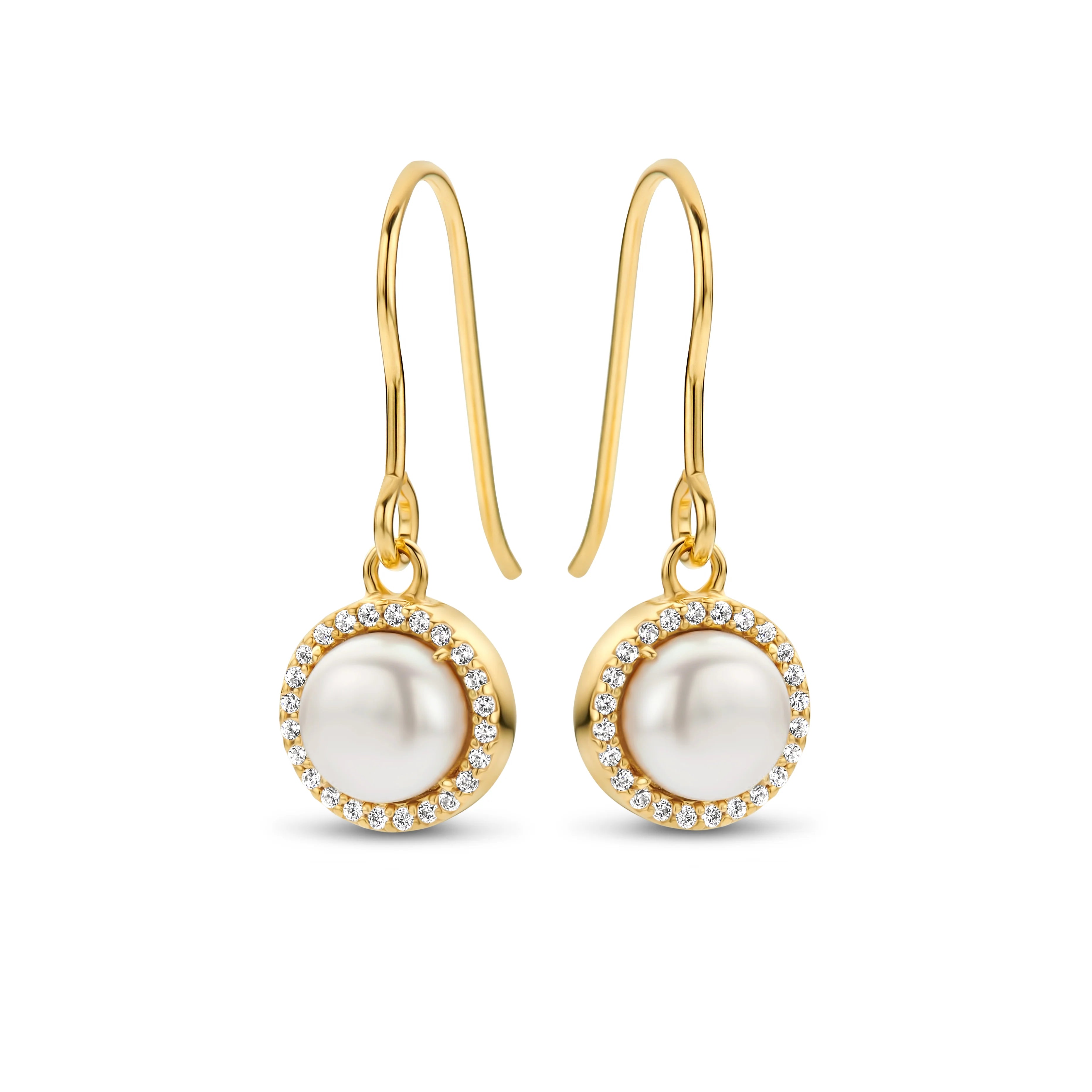 Spirit Icons Euphoria øreringe i 18 karat forgyldt sølv S41902