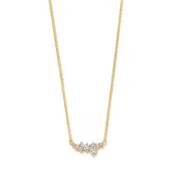 Spirit Icons Aria Forgyldt Sølv Halskæde S11072-45