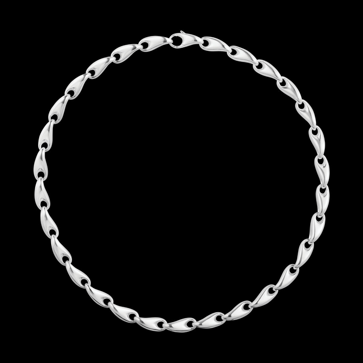 REFLECT MEDIUM NECKLACE 652C SILVER M