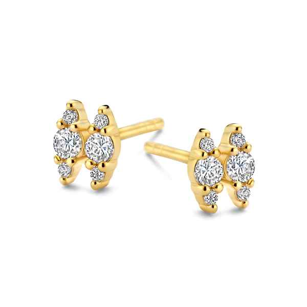 Spirit Icons Beauty Ørestikker i Forgyldt Sølv S42082