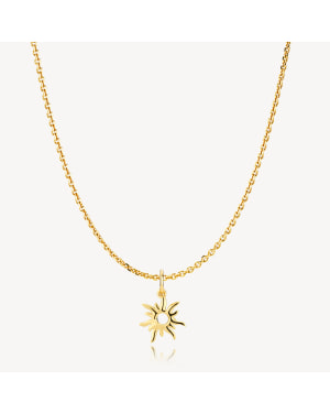 Sistie Universe Forgyldt Sølv Halskæde ZS20219GS