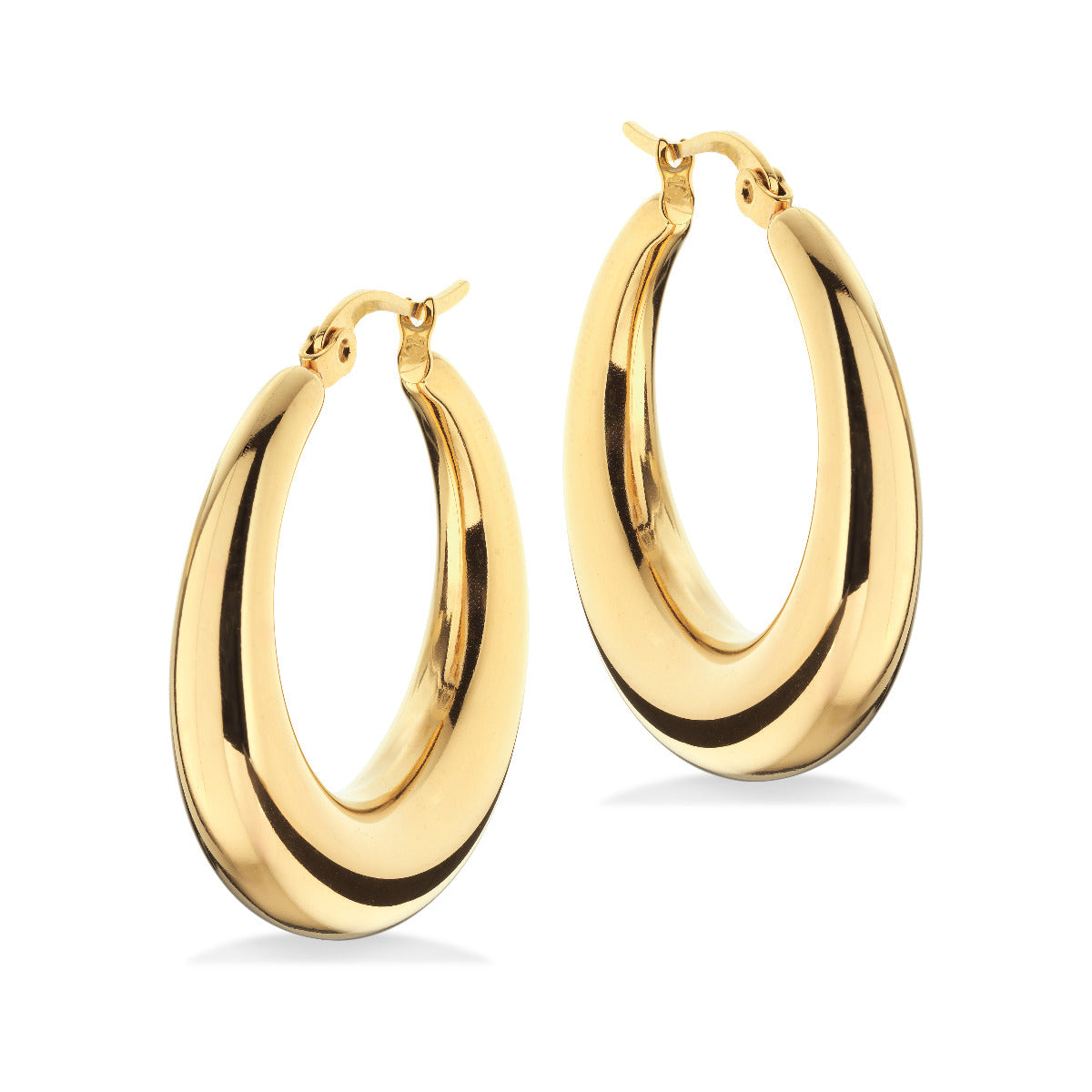 Scrouples Molly øreringe i guldfarvet stål ST10010