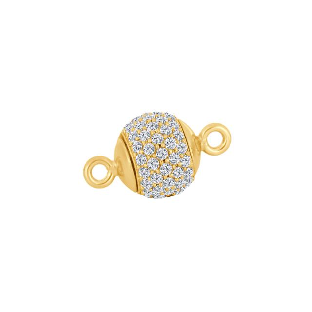 Siersbøl Elegance Perlelås Forgyldt Sølv 60170265900