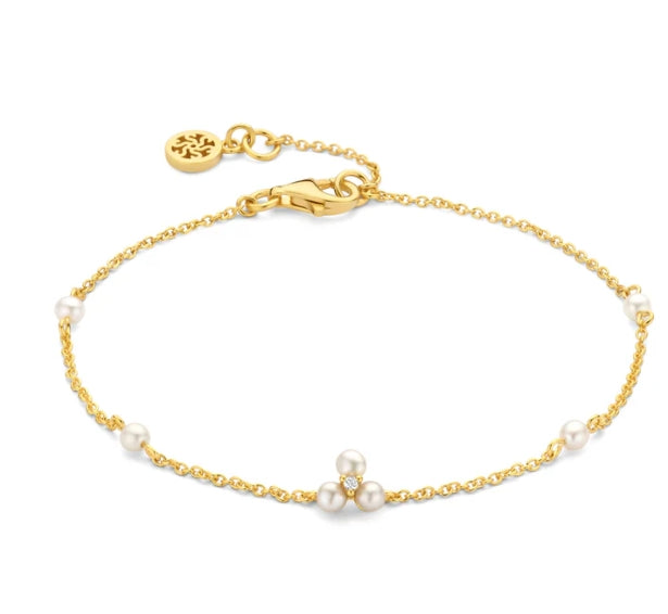 Spirit Icons Alma armbånd i 18 kt forgyldt sølv S20652