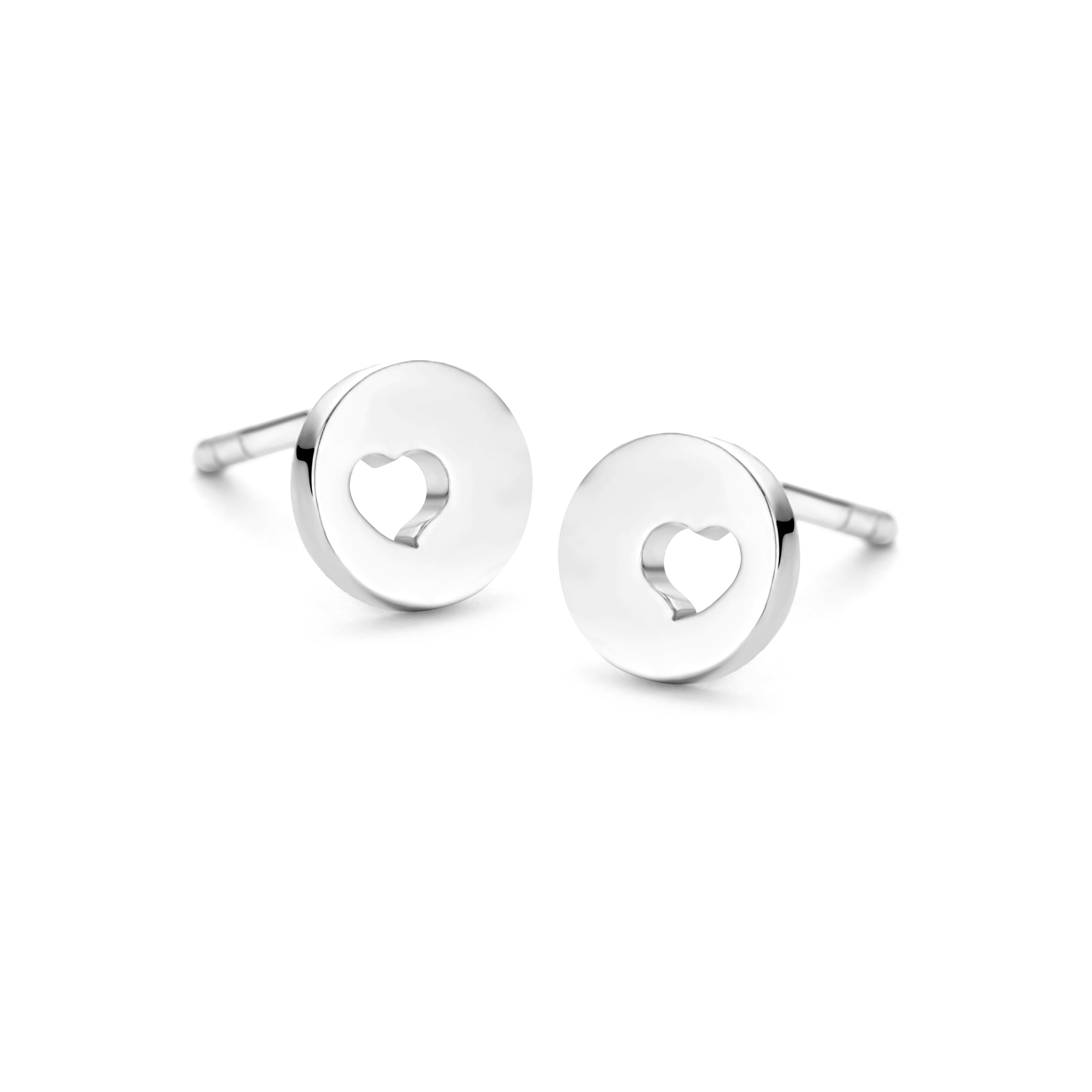 Spirit Icons PURE HEART øreringe i sølv S42321