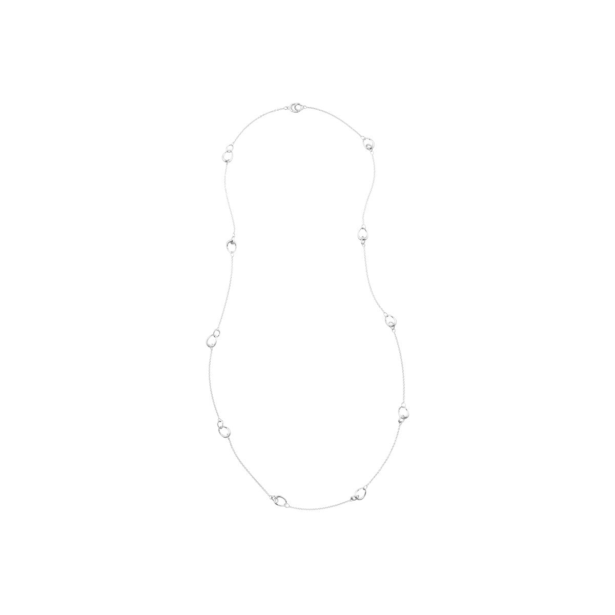 OFFSPRING SAUTOIR 433A SILVER 90 CM