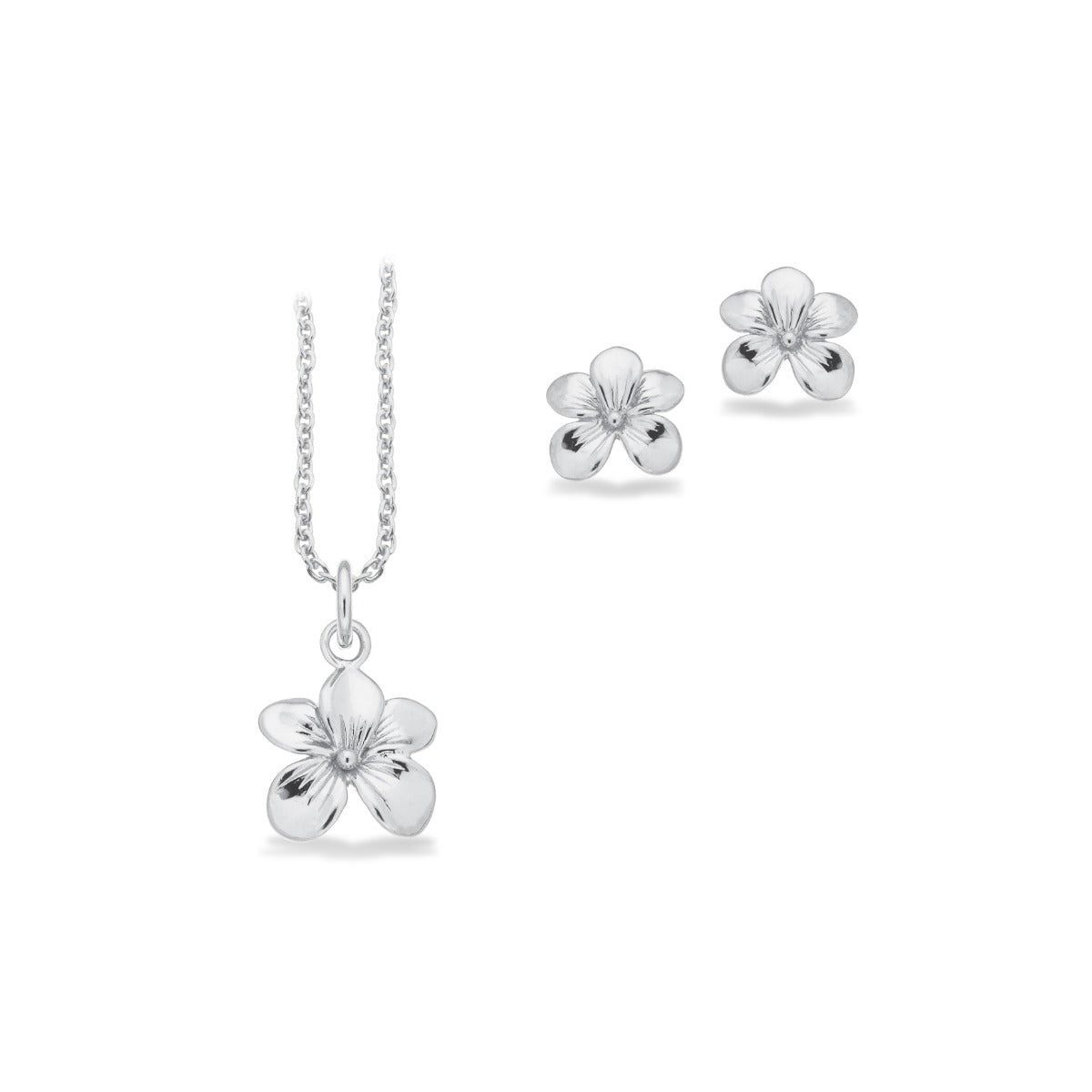 Scrouples Pixel smykkesæt i sølv PX1165