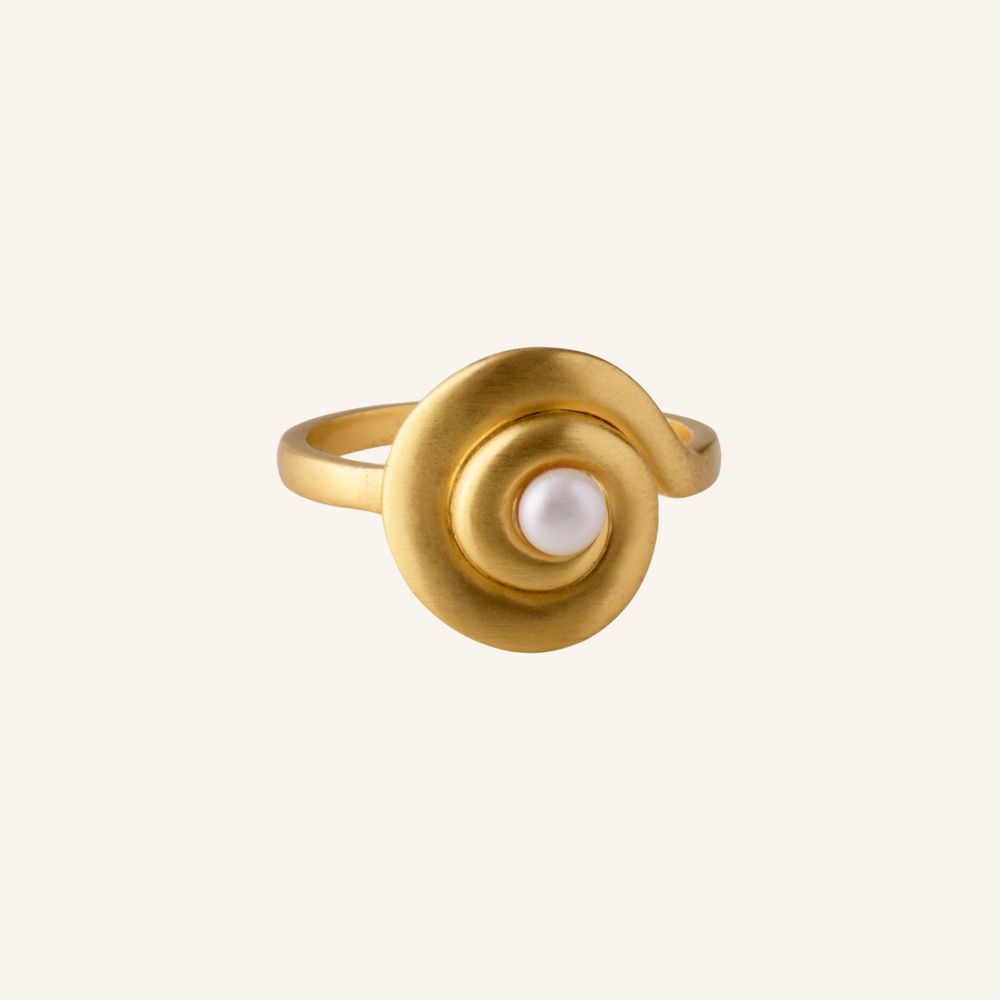 SHELL FLOWER RING