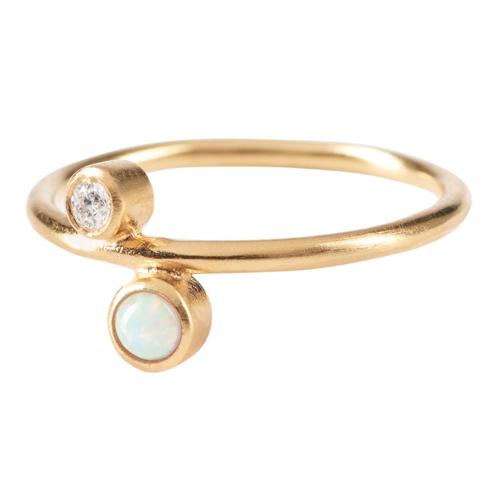 Sirius Forgyldt Sølv Ring fra Pernille Corydon R-930-GP