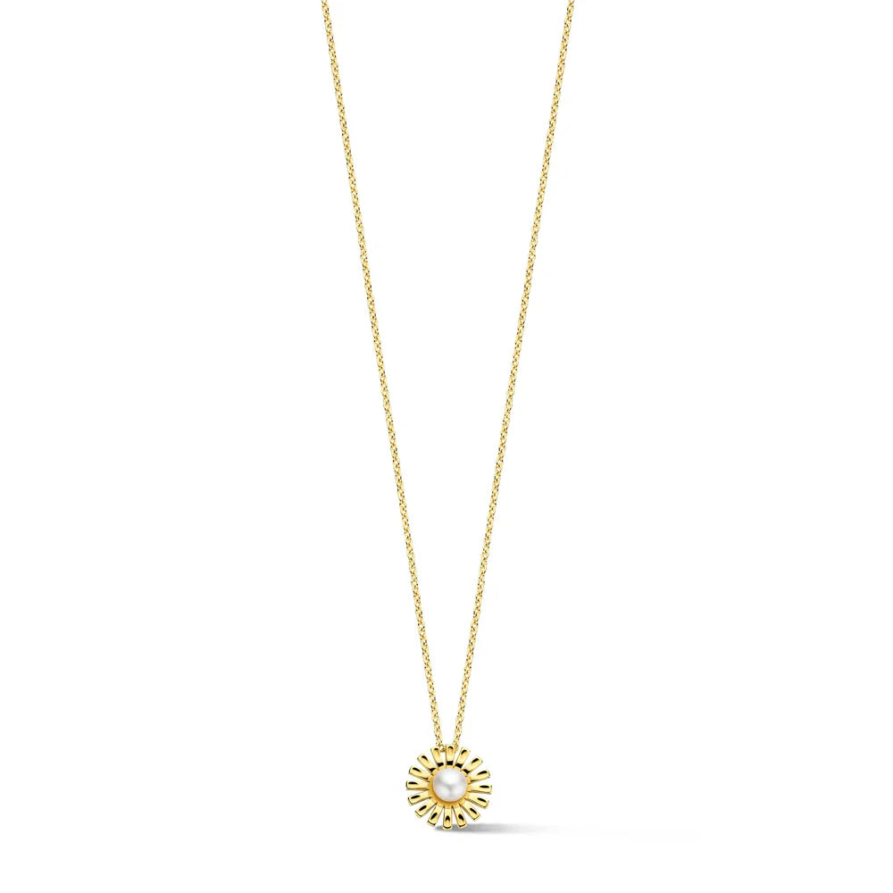 DAISY PENDANT GP/PEARL