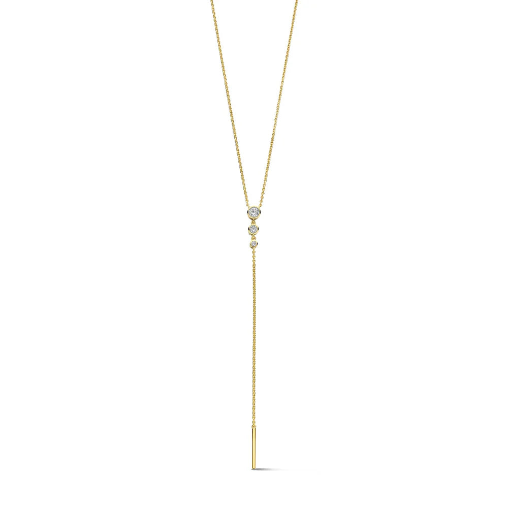 VEGA Y NECKLACE GP/CZ