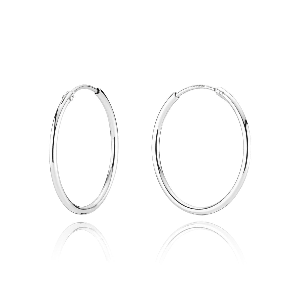 Creol 1,5/20 Mm Sterling Sølv Øreringe fra BNH SCR15020