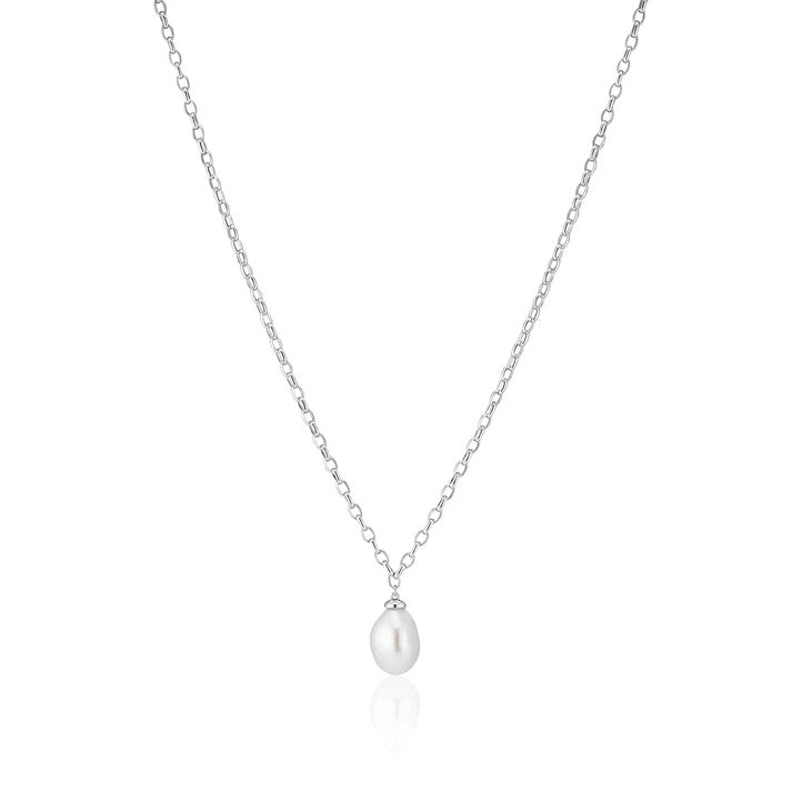 Padua Uno Sterling Sølv Halskæde fra Sif Jakobs med Ferskvandsperle