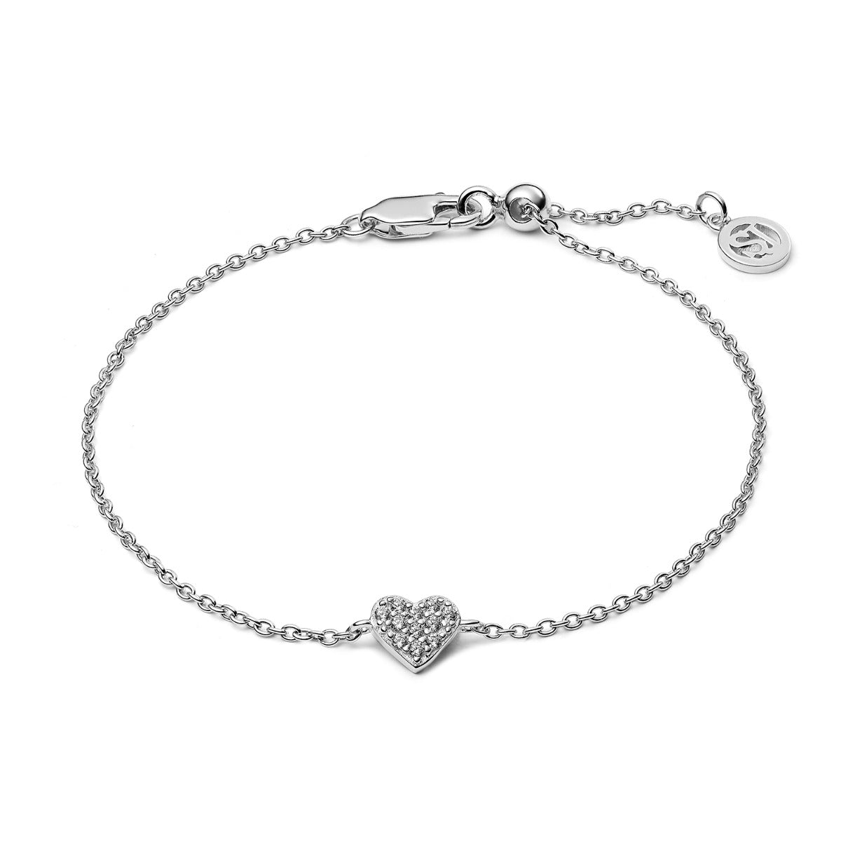 Sif Jakobs Cuore armbånd i 18 kt. forgyldt 925 sterling sølv SJ-B2705-CZ