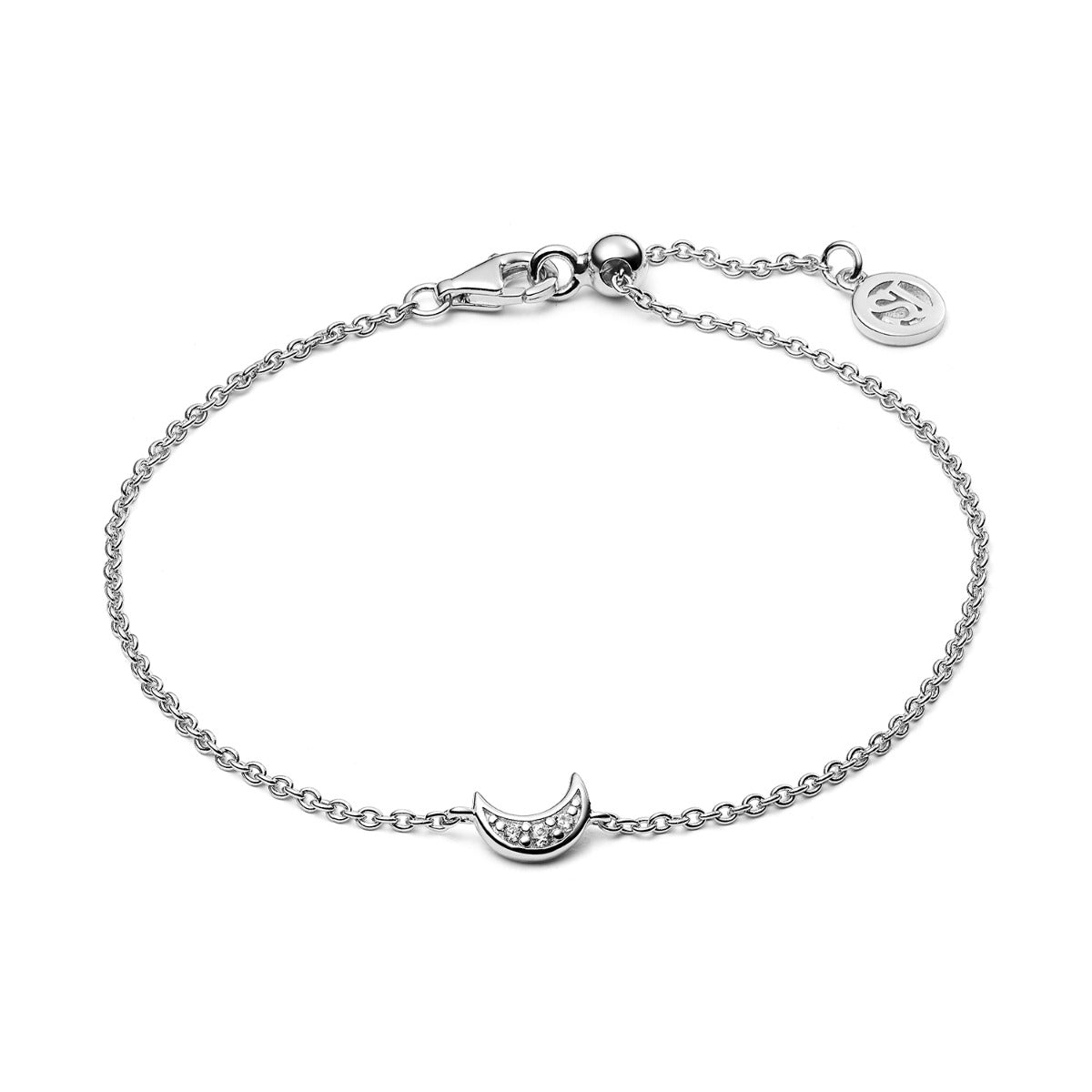 Sif Jakobs Luna armbånd i 18 kt. forgyldt/rhodineret 925 sterling sølv SJ-B2707-CZ