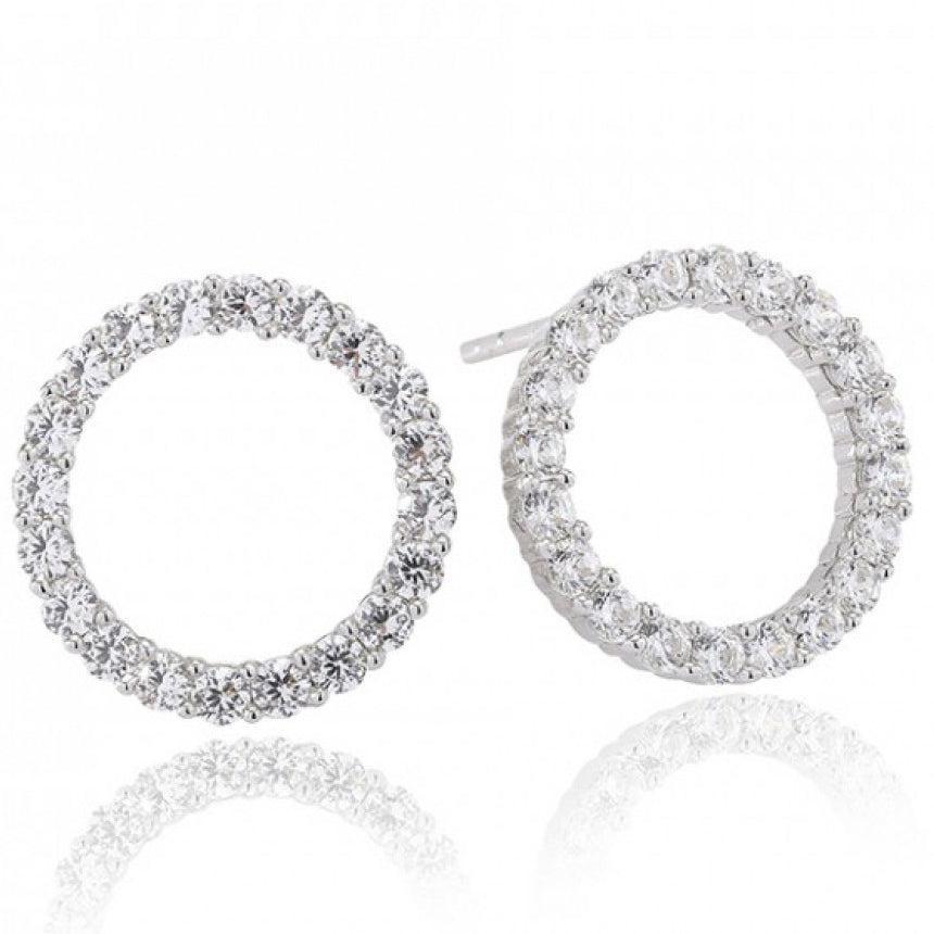 Biella Uno Sølv Ørestikker fra Sif Jakobs SJ-E338-CZ