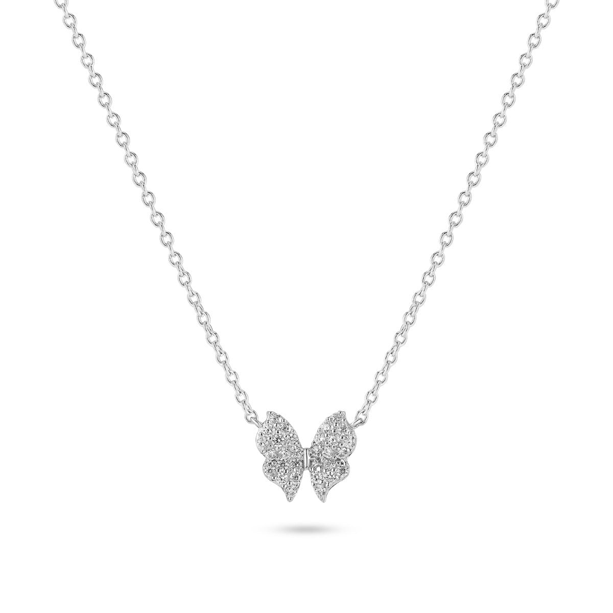 Sif Jakobs Farfalla halskæde i 925 sterling sølv SJ-N2700-CZ