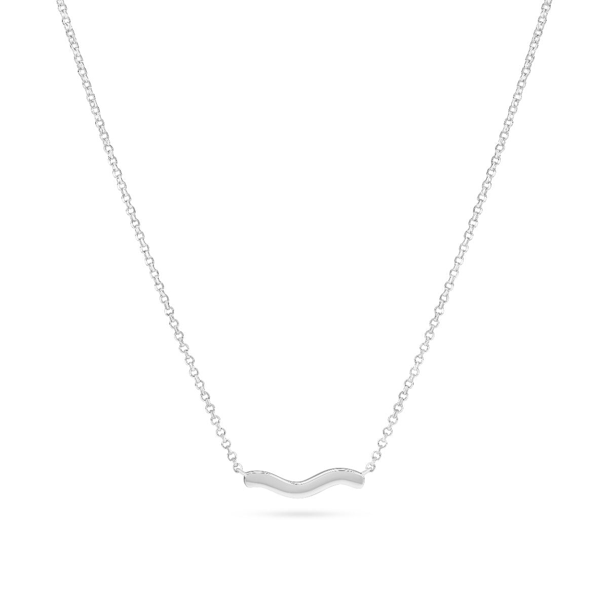 Sif Jakobs Ellera Waves Pianura Sterling Sølv Halskæde