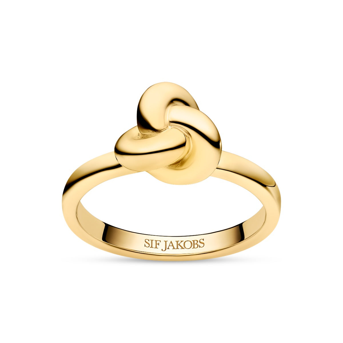 RING IMPERIA PIANURA PICCOLO - 18K FORGYLDT, MED POLERET OVERFLADE