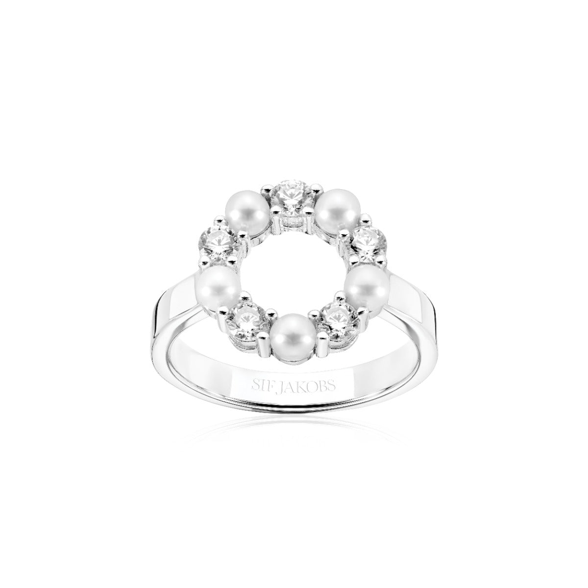 Sif Jakobs Biella Perla Sterling Sølv Ring med Ferskvandsperler
