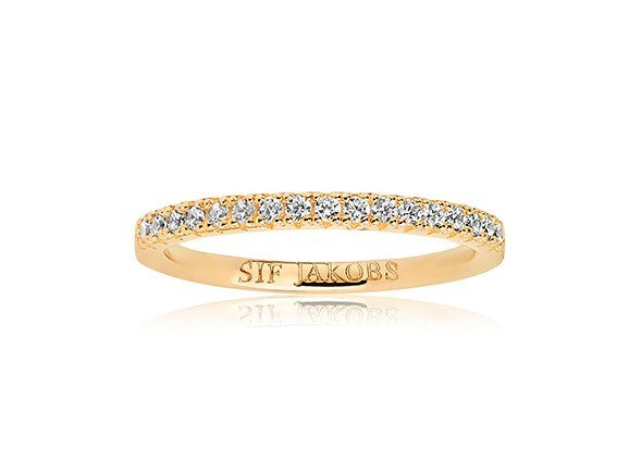 Sif Jakobs Ellera Forgyldt Sølv Ring