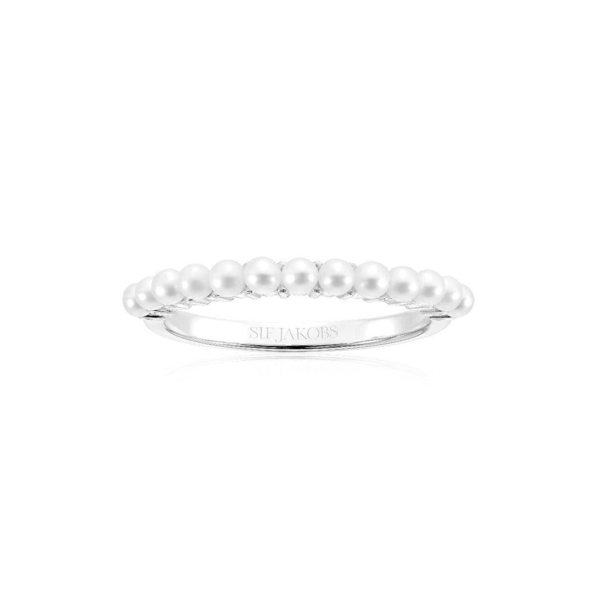 RING ELLERA PERLA - MED FERSKVANDS PERLER