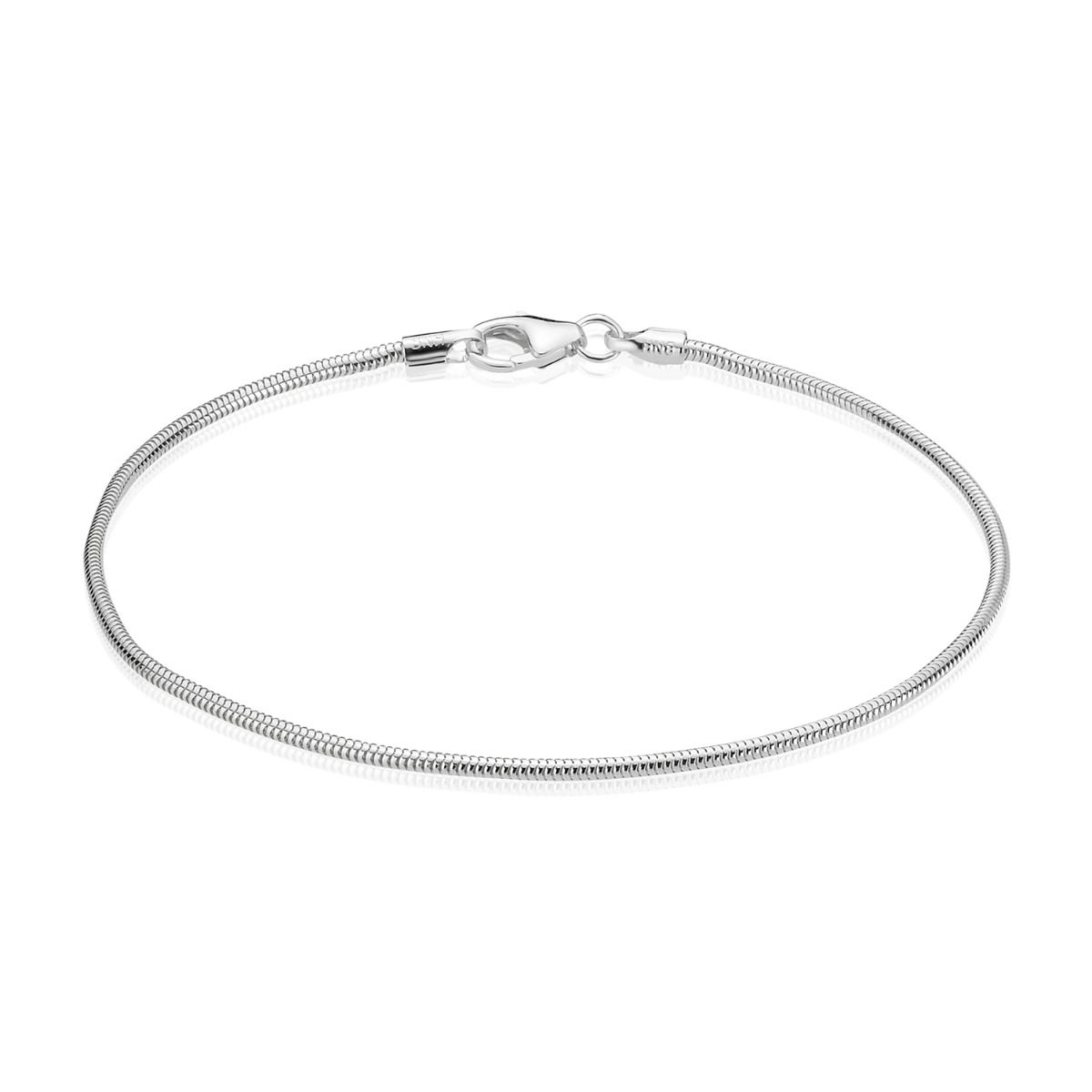SØLV SLANGE ARMBÅND 1,50