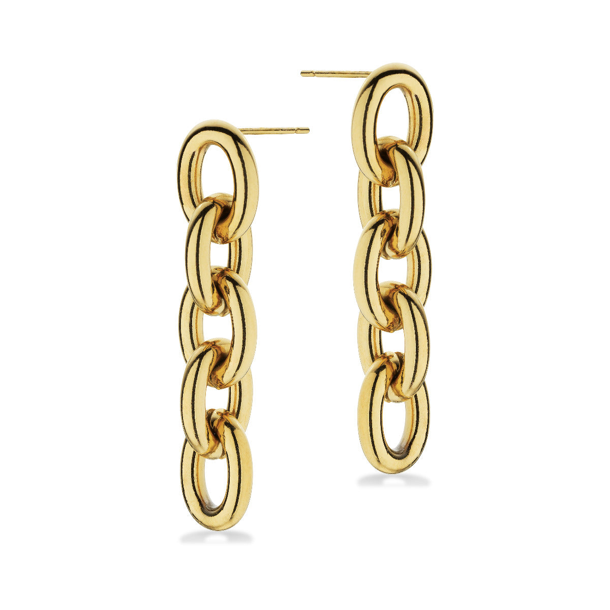 Scrouples Molly øreringe i guldfarvet stål ST10026