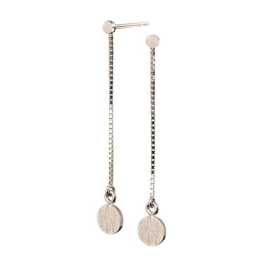 Scherning Spot Silver Sterling Sølv Øreringe ST45-S