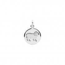 Stjernetegn Vædder Sterling Sølv Vedhæng fra Lund Copenhagen