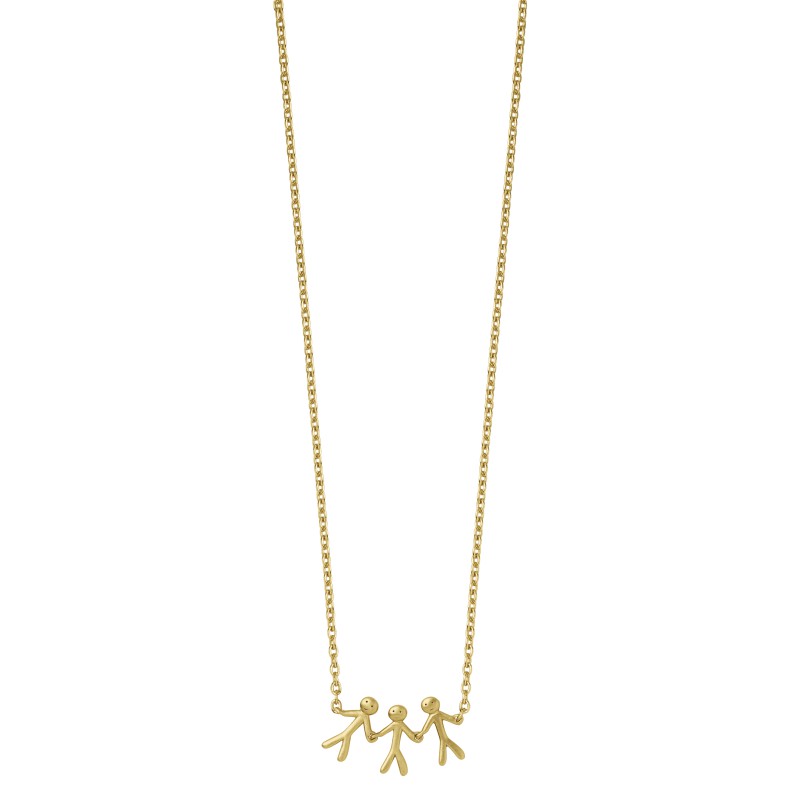 SØLV/FG HALSKÆDE FAMILY 3