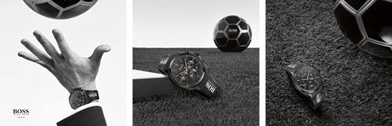 HUGO B.UR CHR BLACK IP REM + FODBOLD