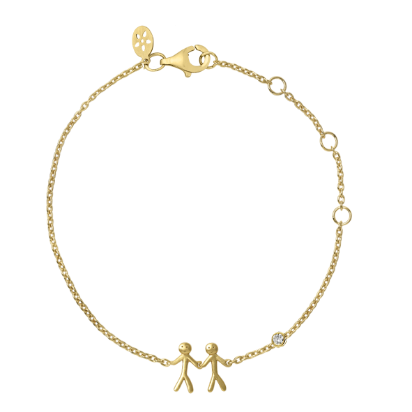 SØLV/FG ARMBÅND MY LOVE