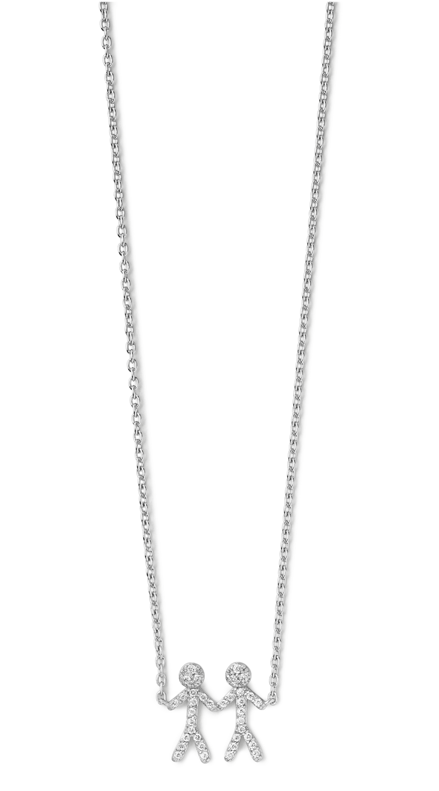 SØLV COLLIER YOU & ME