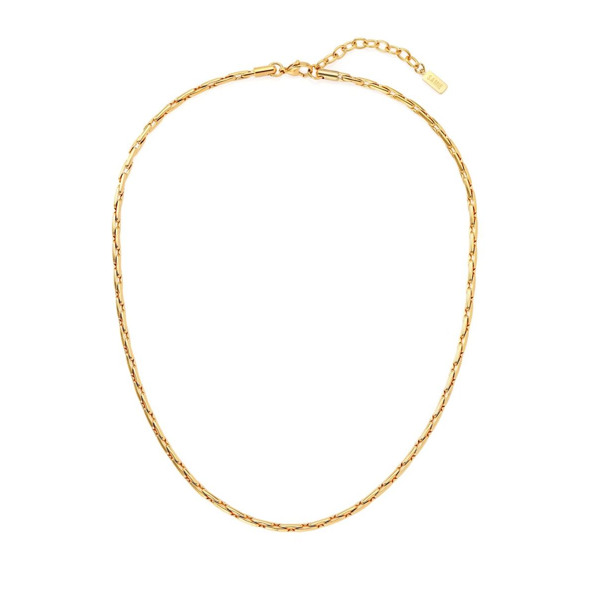 OSCAR - NECKLACE GOLD-PLATED STEEL