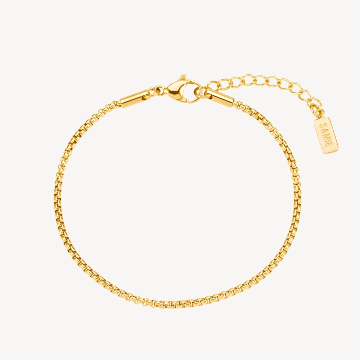 BASIC CHAIN - BRACELET GOLD-PLATED