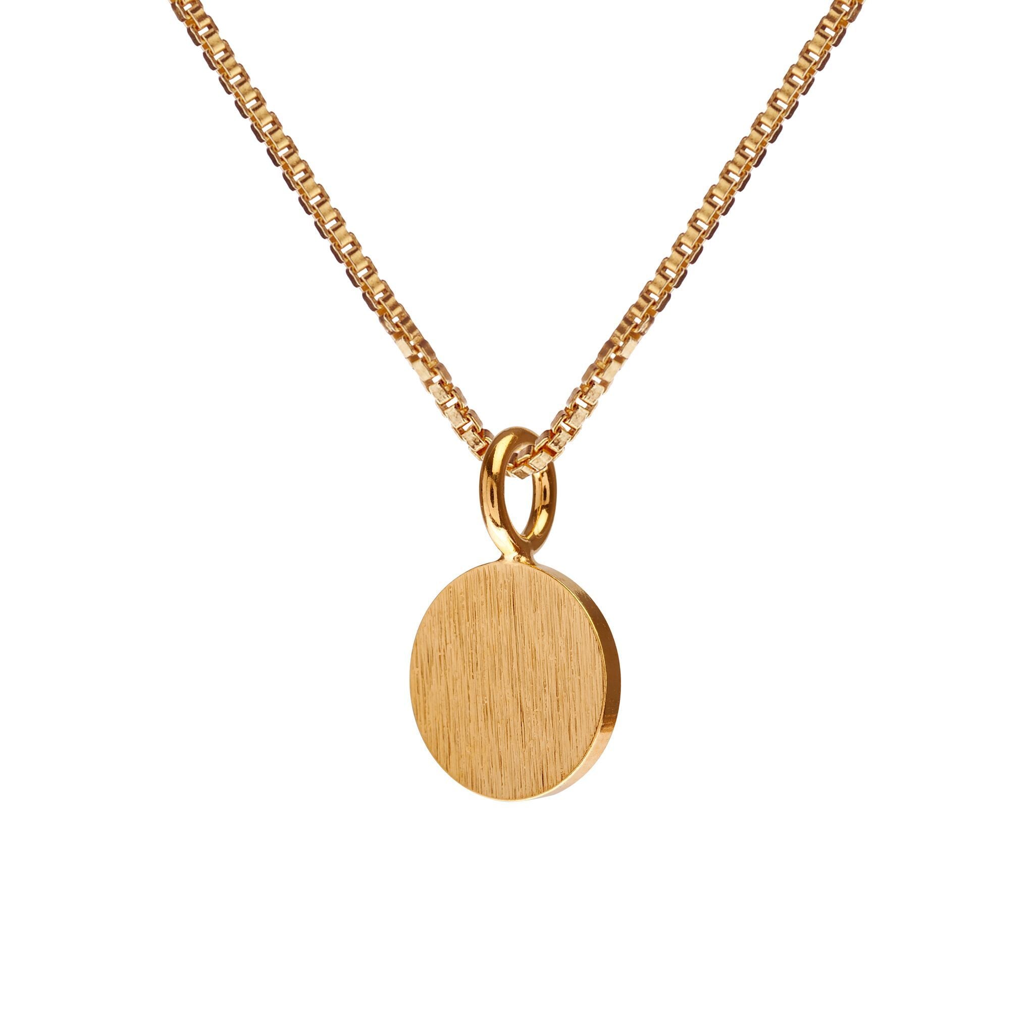 SPOT HALSKÆDE GOLD 45 CM