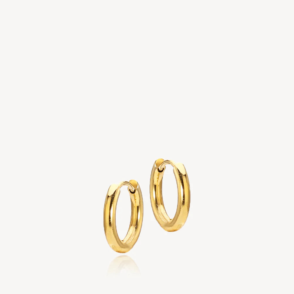 HOOPS - EARRINGS GOLD-PLATED