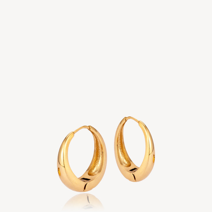 LOOPS - CREOLES GOLD-PLATED