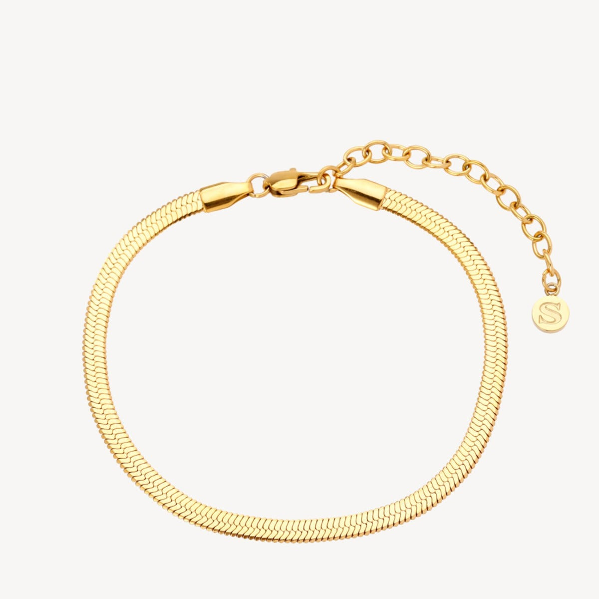 Sistie Snake Armbånd i Genanvendt Rustfrit Stål ZX3035GS