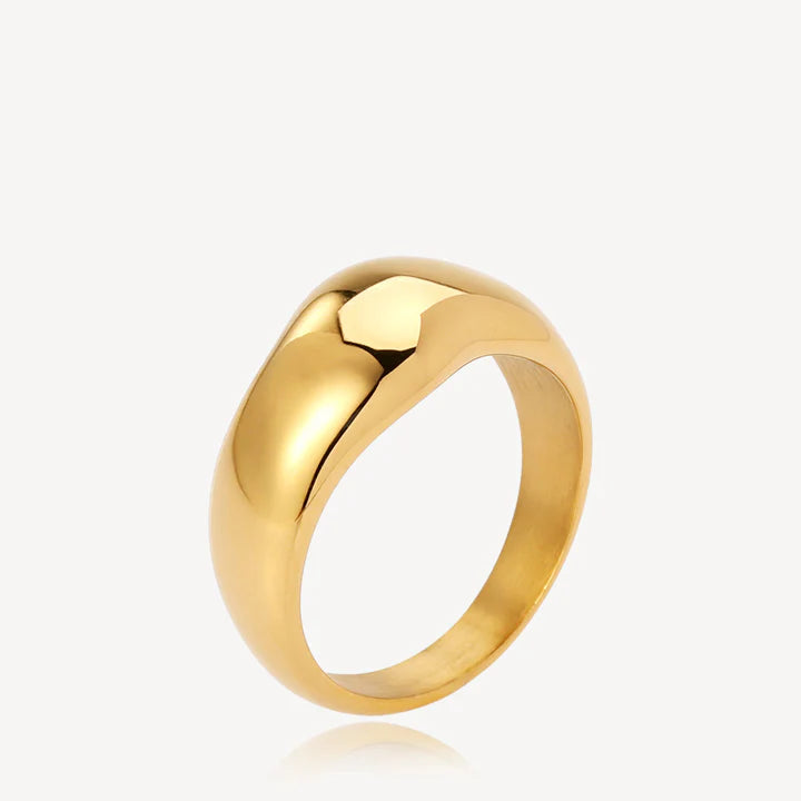 WAVY - RING GOLD-PLATED