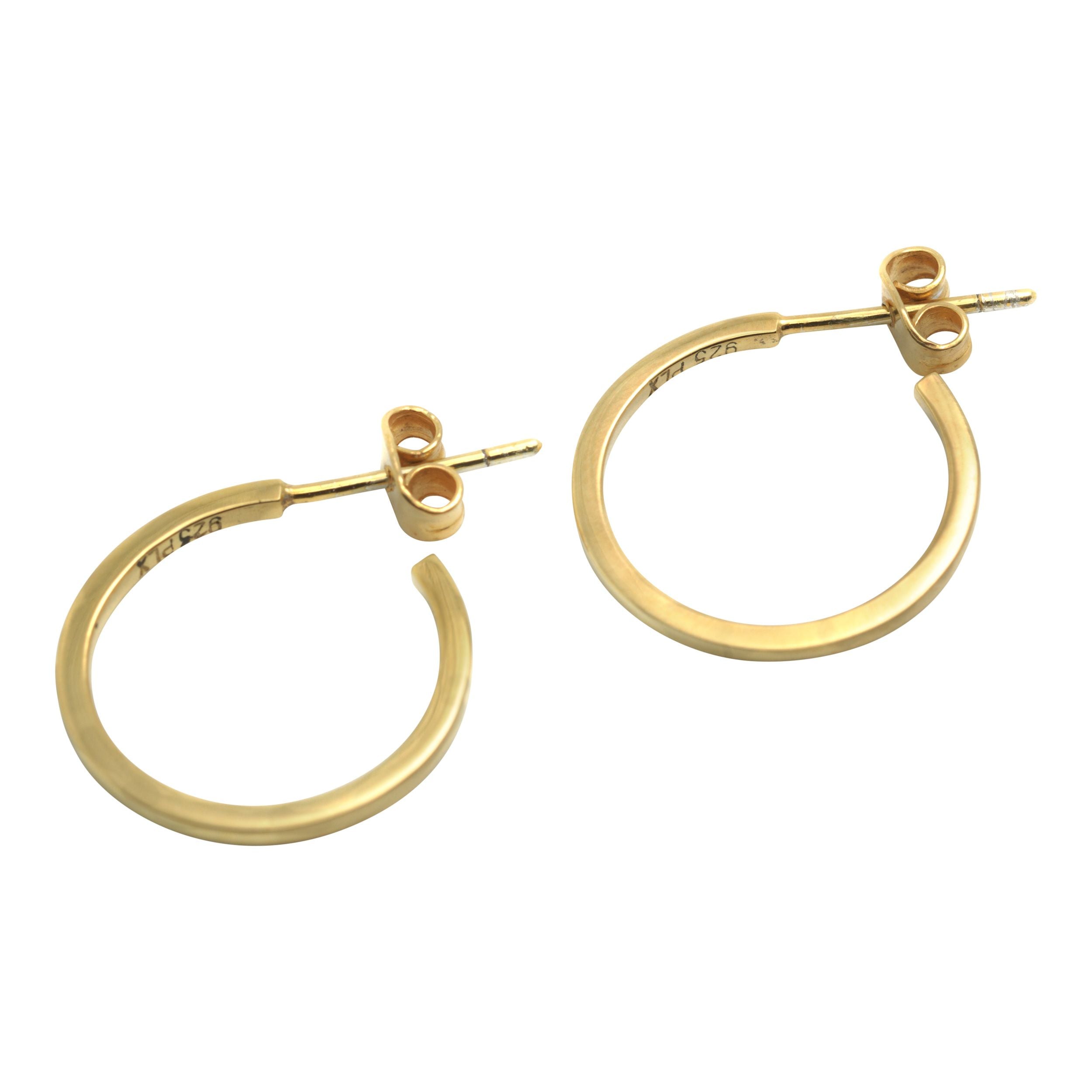 Plateaux, Medium Hoops, Forgyldt