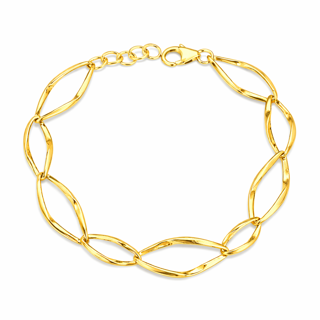 SØLV ARMBÅND FORG 18,5+2CM